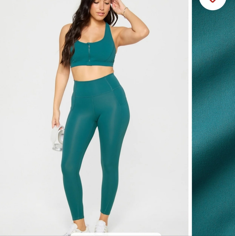 Teal Active Leggings